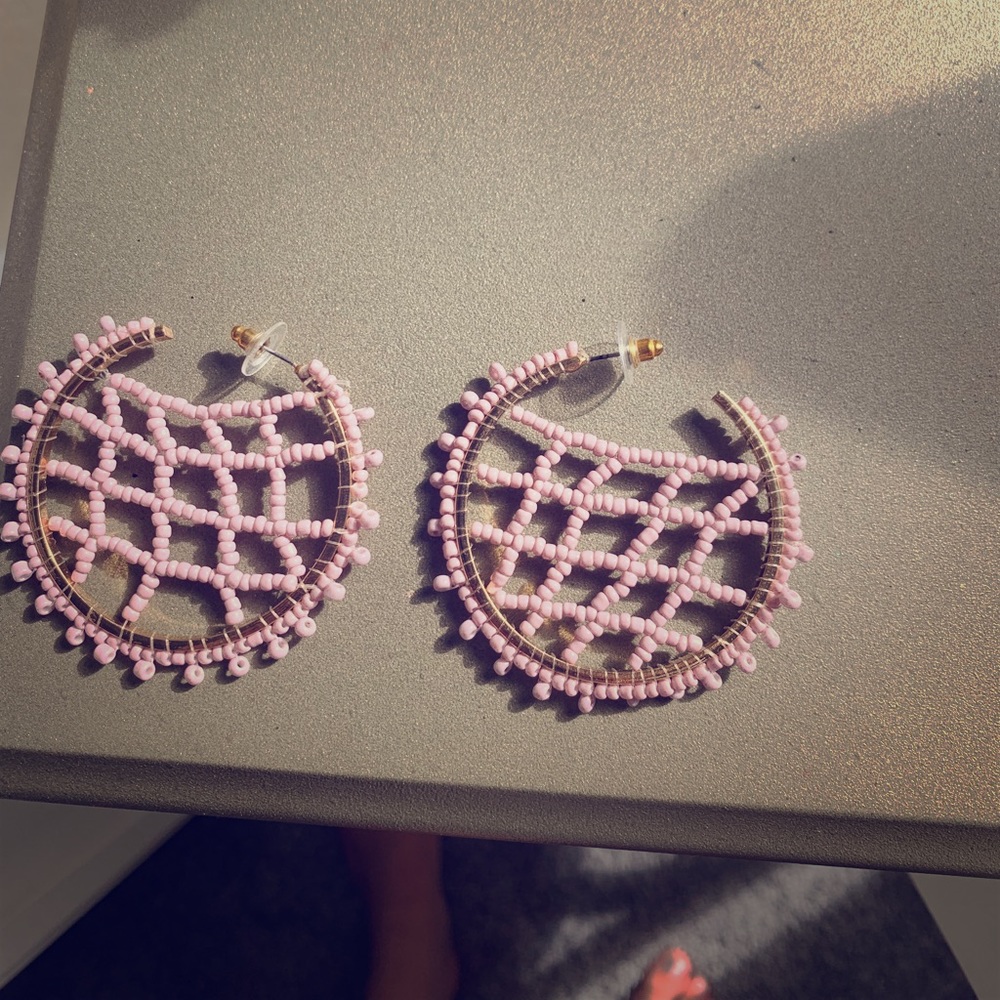 BaubleBar Marquise Lilac Hoops!